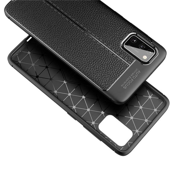 Samsung Galaxy A41 - Stilsäkert Litchi-Läder Design Skal
