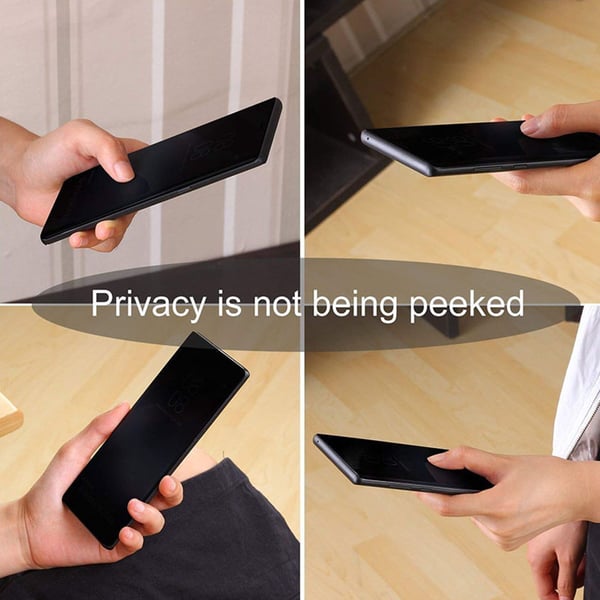 3-PACK Anti Spy härdat glas skärmskydd för Samsung Galaxy A35 5G