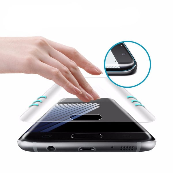 Samsung Galaxy S7 3-PACK Mjukt Skärmskydd PET 9H 0,2mm