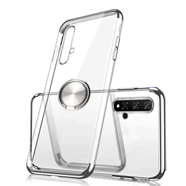 Huawei Nova 5T - Professionellt Skal med Ringh�llare FLOVEME