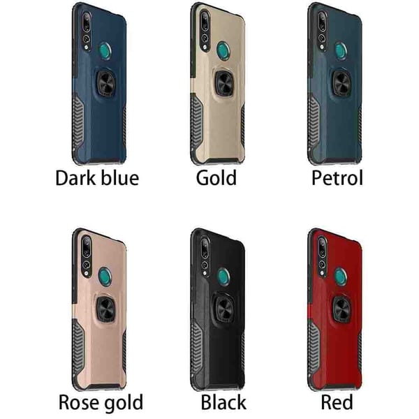 Huawei P Smart Z - Professionellt Skal med Ringhållare