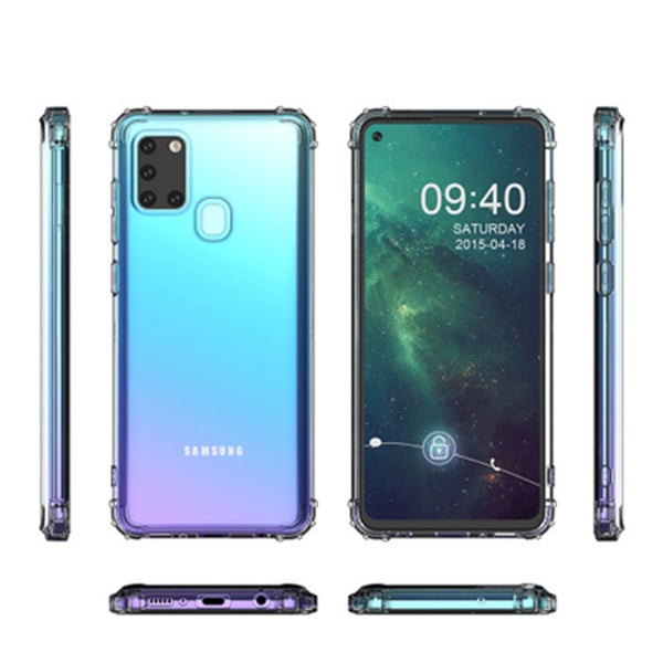 Samsung Galaxy A21S - Stilrent Skyddsskal i Silikon