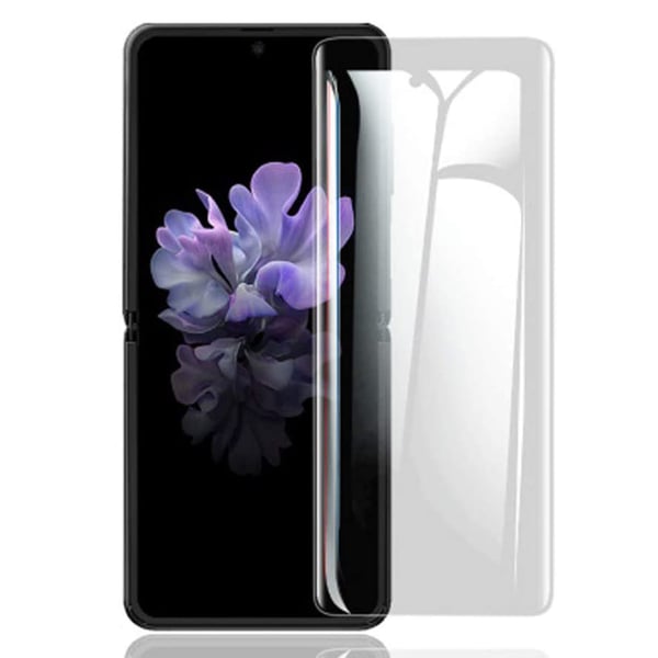 Galaxy Z Flip - Skärmskydd 3 in 1 Hydrogel (Fram- & Baksida)