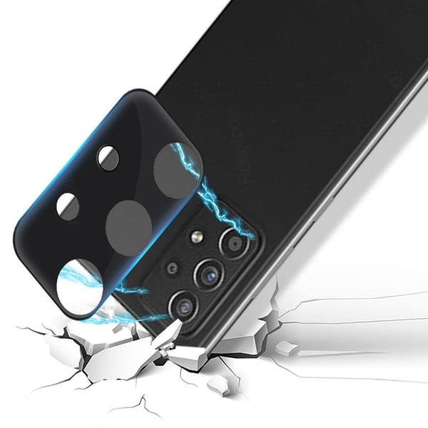 (2-PACK) Galaxy A52 Skärmskydd + Kameralinsskydd 2.5D HD-Clear