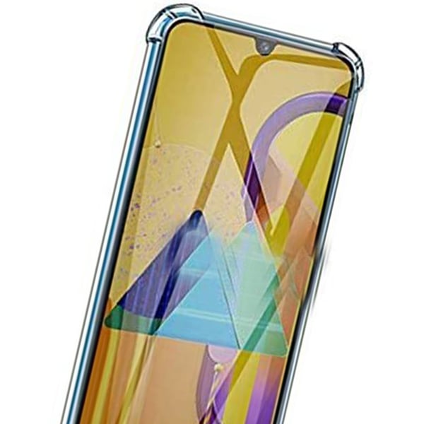 Samsung Galaxy A21S - Genomtänkt Skyddsskal med Korthållare