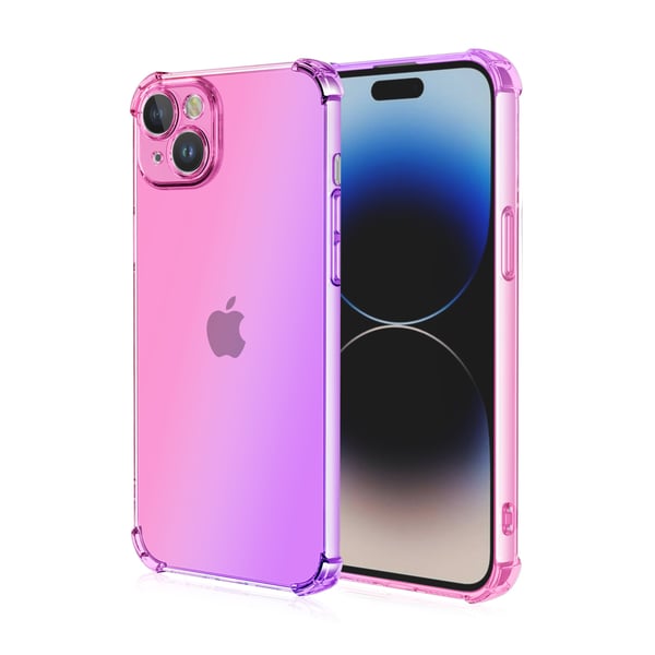 IPhone 15 - Smart Skyddsskal i silikon
