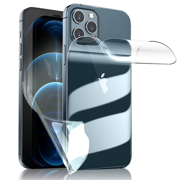 3-PACK iPhone 13 Pro Max - Skärmskydd Hydrogel (Fram & baksida)