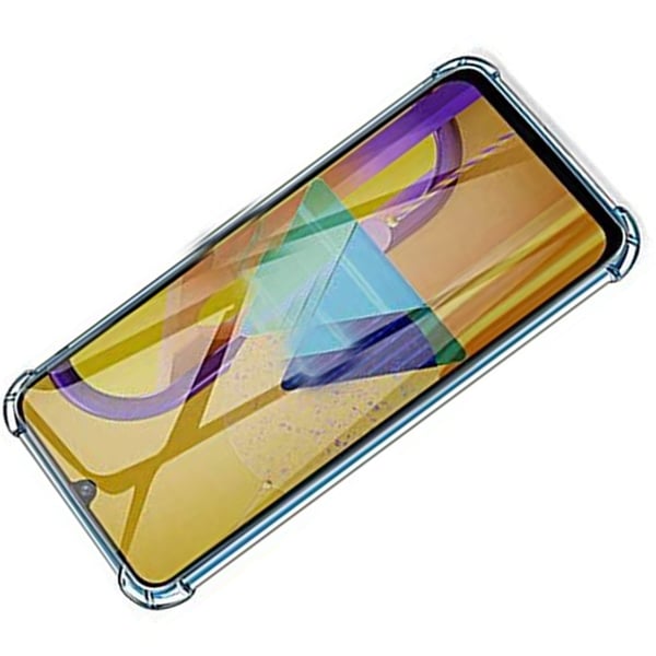 Samsung Galaxy A21S - Genomtänkt Skyddsskal med Korthållare