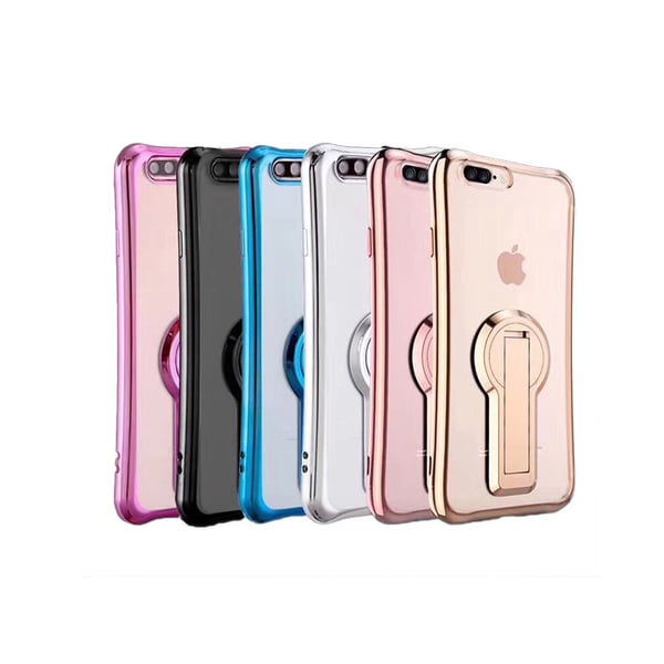 Effektfullt PLATED Skal för iPhone 8 (Ställfunktion)