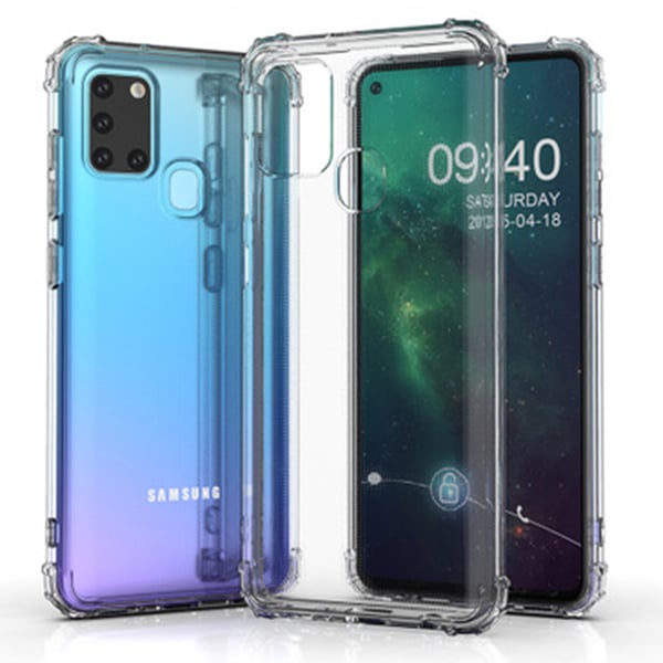 Samsung Galaxy A21S - Kraftfullt Floveme Silikonskal