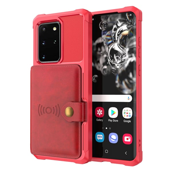 Samsung Galaxy S20 Plus - Effektfullt Skal med Korthållare