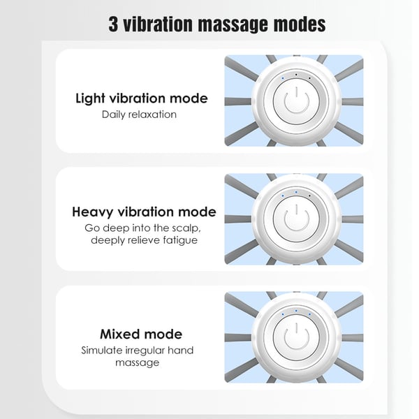 Bekv�m Effektfull Bl�ckfisk Huvudmassage