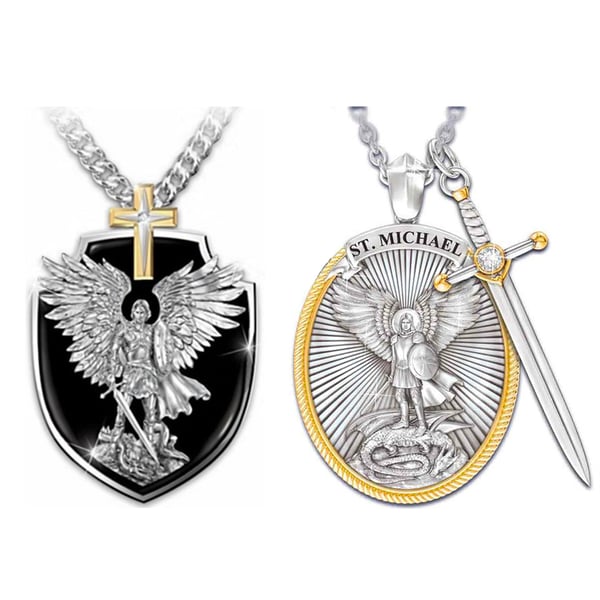 Halsband Ängel och Kors