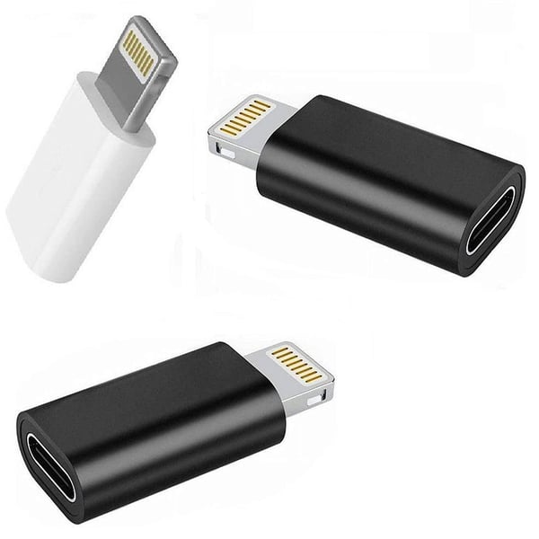 Adapter USB-C till iPhone 2in1 Laddning + Dataöverföring
