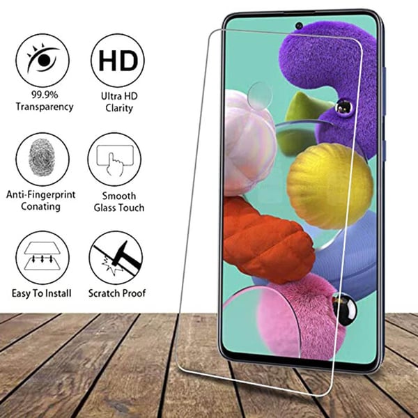 Samsung Galaxy A41 Standard 4-PACK Skärmskydd 9H 0,3mm