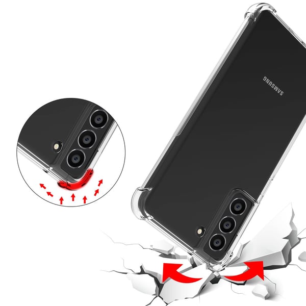 Samsung Galaxy S21 FE - Stilrent Skyddande Silikonskal