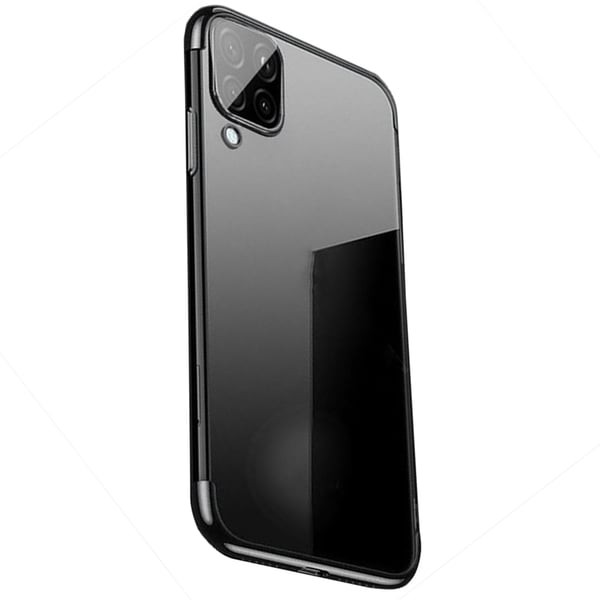 Samsung Galaxy A12 - Stilrent Skyddande Floveme Silikonskal