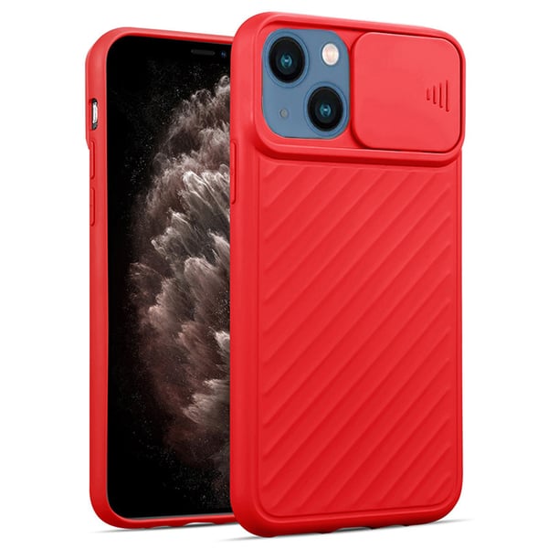 iPhone 13 Mini - Stilrent Stötdämpande Skal med Kamera Skydd
