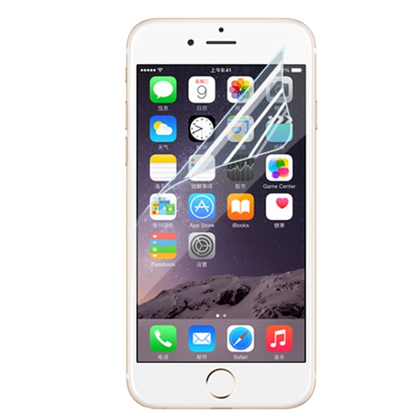 iPhone 7+ 2-PACK Skärmskydd Fram- & Baksida Soft PET 9H 0,2mm