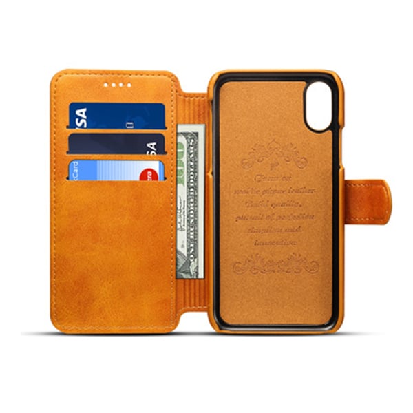 Stilrent Plånboksfodral LÄDER från SUTENI till iPhone X/XS