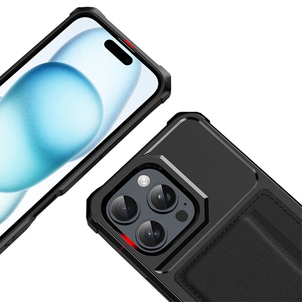 iPhone 16 Pro Kortfodral - Tunn Design, Maximal Funktion