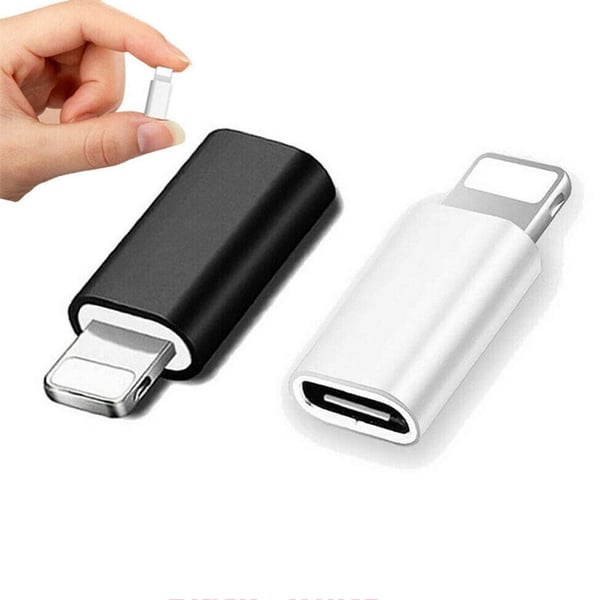 Adapter USB-C till iPhone 2in1 Laddning + Dataöverföring