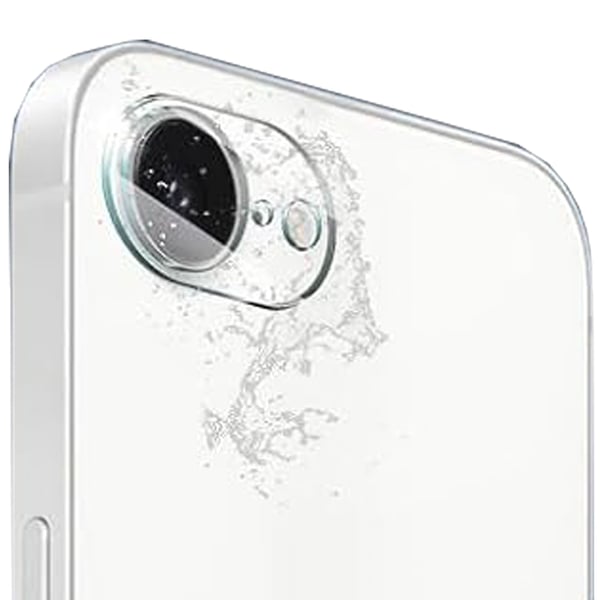 iPhone 16E Högkvalitativt HD-Clear Ultratunt Kameralinsskydd