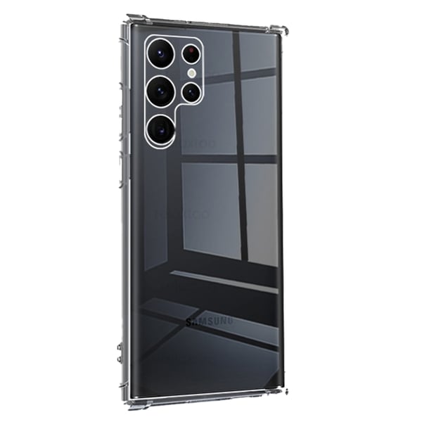 Samsung S24 Ultra - Transparent Tunt Skal