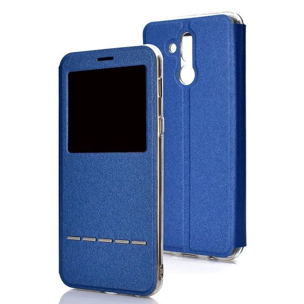 Smartfodral med Fönster & Svarsfunktion - Huawei Mate 20 Lite