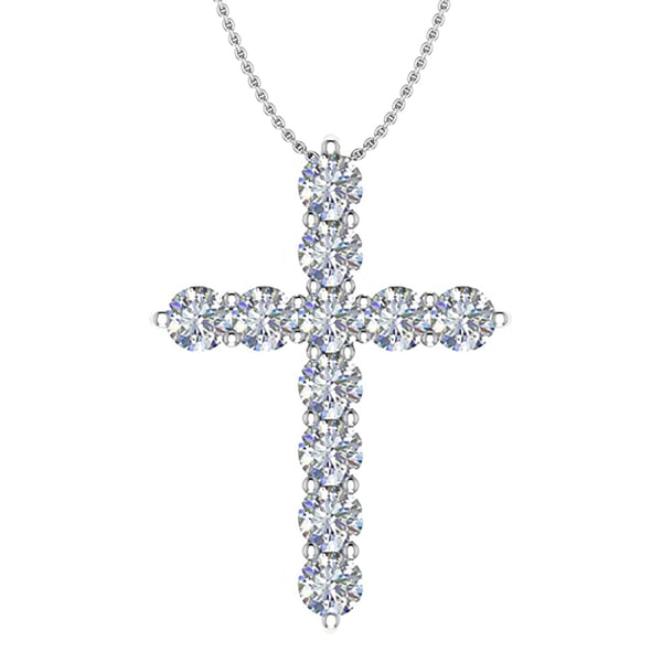 Stilrent Exklusivt Kors Halsband Hög Kvalitet