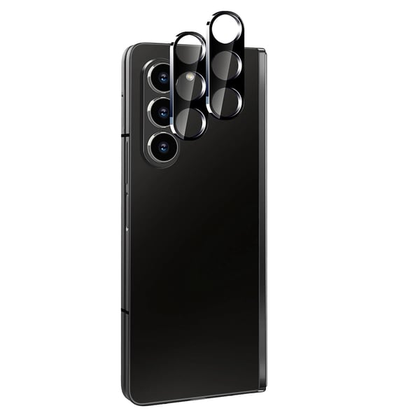 Samsung Galaxy Z Fold 7 Linsskydd Transparent Svart Ram