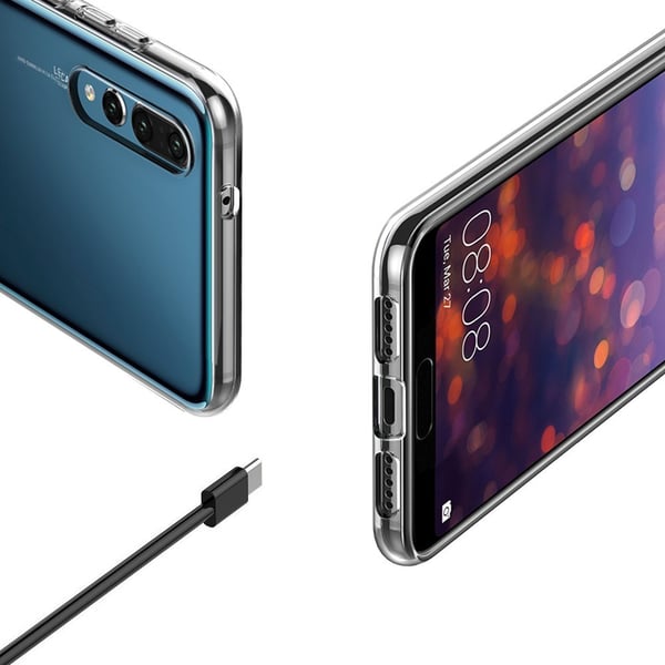 Praktiskt Skyddande Silikonskal - Huawei P20 Pro (FLOVEME)