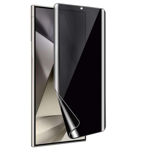 3-PACK Samsung Galaxy S24 Integritetsskyddande Hydrogel Mjuk skärmskydd
