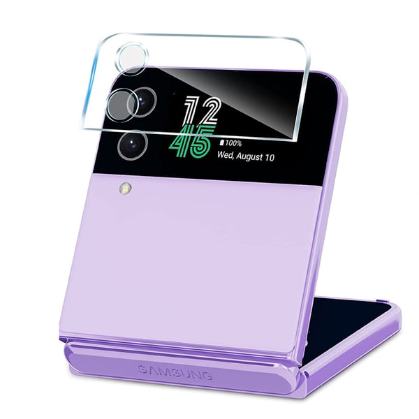 3-PACK Samsung Galaxy Z Flip 4 Kameralinsskydd Standard HD
