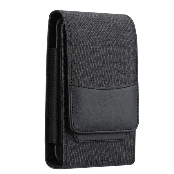 Nylon Midjeväska med Bältesklämma - Perfekt för iPhone & Samsung!