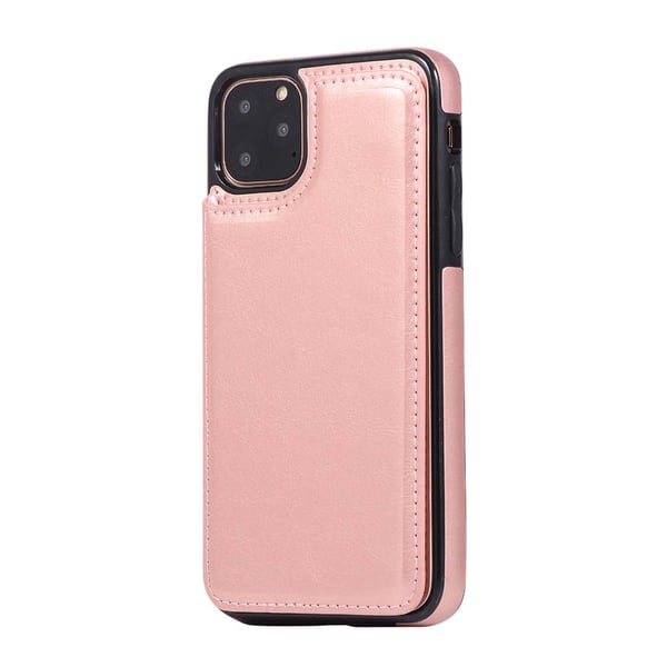 Elegant Smart Skal med Kortfack - iPhone 11 Pro Max