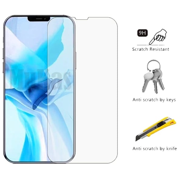3-PACK 1 Set iPhone 14 Plus Fram- & Baksida Skärmskydd 0,3mm