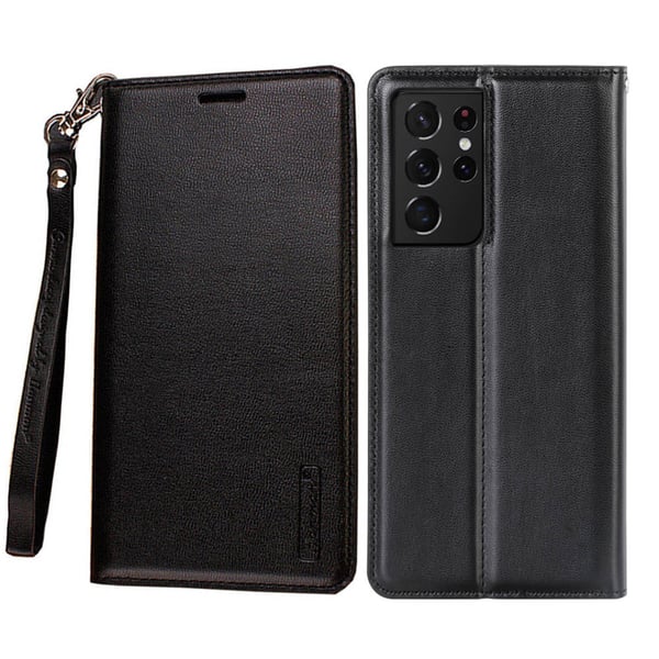 Samsung Galaxy S23 Ultra - Stilrent Plånboksfodral från HANMAN