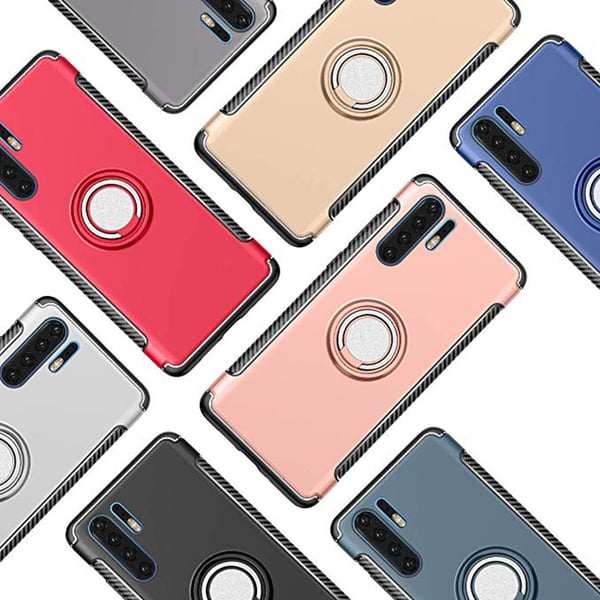 Huawei P30 Pro - Praktiskt Stilsäkert Skal Ringhållare (FLOVEME)