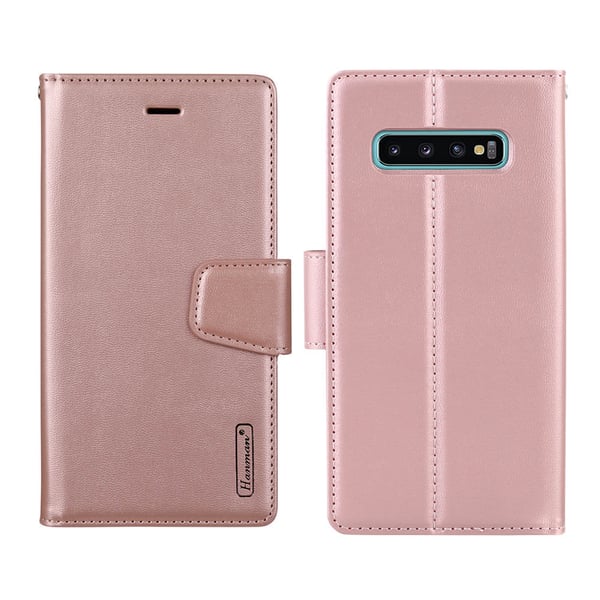 Samsung Galaxy S10 - Stilsäkert 2 i 1 Plånboksfodral HANMAN