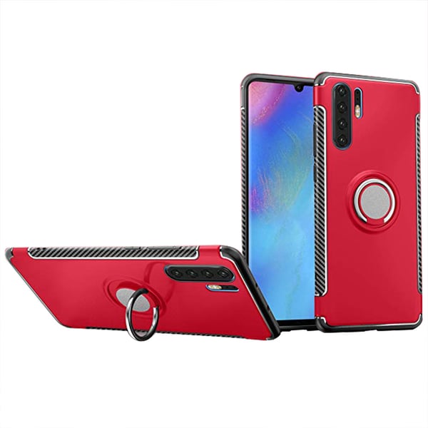Huawei P30 Pro - Praktiskt Stilsäkert Skal Ringhållare (FLOVEME)