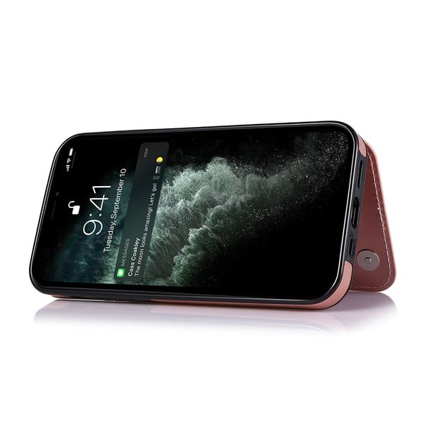 iPhone 13 Pro Max - Genomtänkt Skal med Korthållare