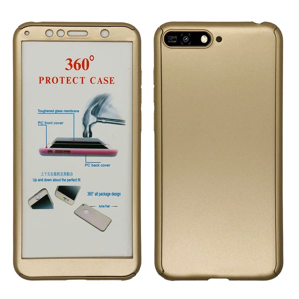 Huawei Y6 2018 - Stilsäkert Dubbelsidigt Skal Floveme