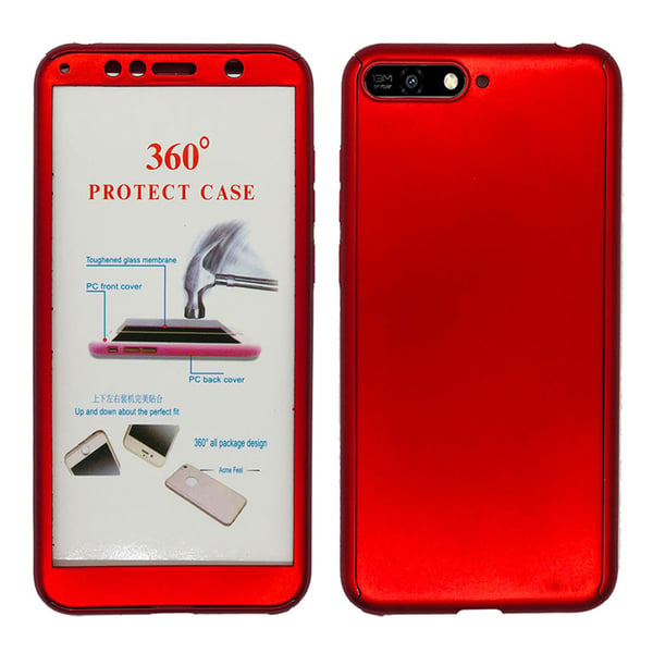 Elegant Dubbelsidigt Skal (FLOVEME) - Huawei Y6 2018