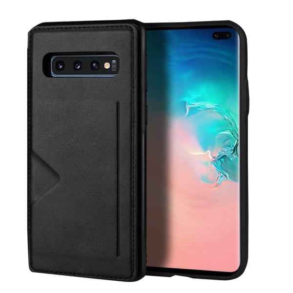Samsung Galaxy S10 Plus - Praktiskt Skyddande Skal Kortfack