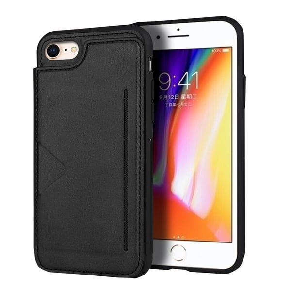 Elegant Skal med Kortfack - iPhone 8