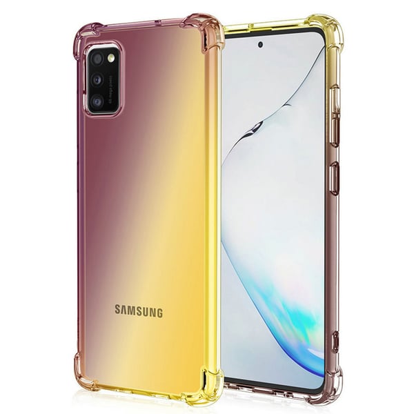Samsung Galaxy A41 - Elegant Stöttåligt Silikonskal