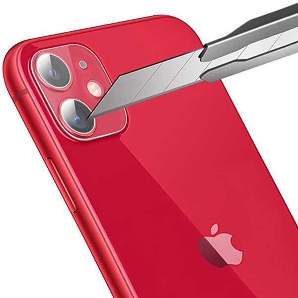 iPhone 11 Bakre Kameralins Skärmskydd 9H 2.5D FullCover