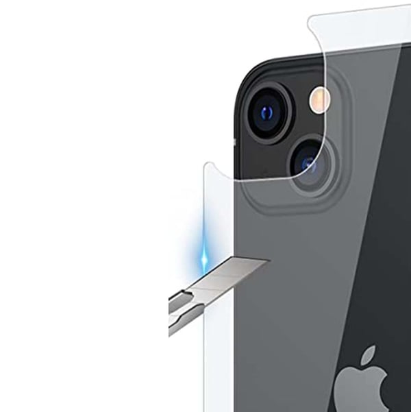 2-PACK iPhone 13 Fram- & Baksida Skärmskydd 0,3mm