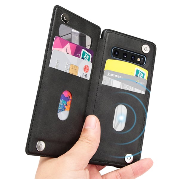 Samsung Galaxy S10 Plus - Skal med Kortfack